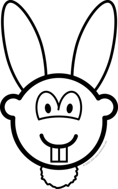 Albino rabbit buddy icon