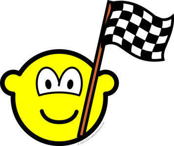 Checkered flag buddy icon