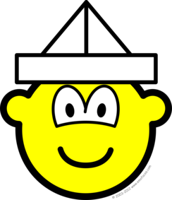 Paper hat buddy icon