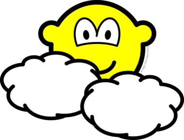 Partly cloudy buddy icon