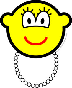 Pearl necklace buddy icon