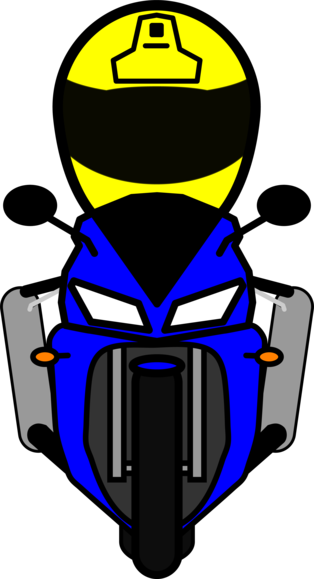 Safe motorcycle buddy icon