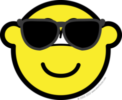 Sunglasses buddy icon