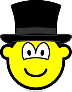 Black hat buddy icon