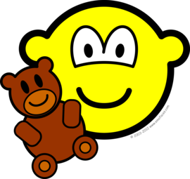 Teddy bear toy buddy icon