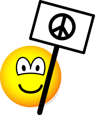 Ban the bomb emoticon