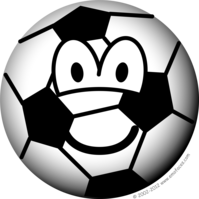 Soccer ball emoticon