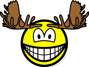 Moose smile