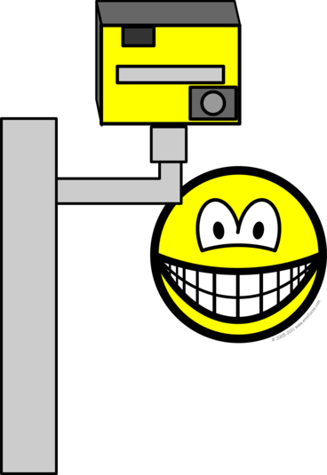 Speed camera smile