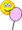 Cotton candy emoticon