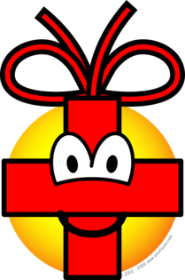 Gift emoticon