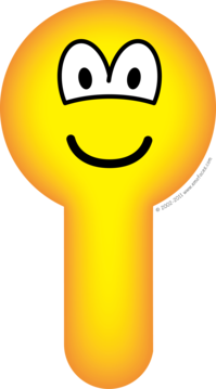 Key hole emoticon