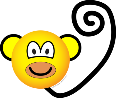 Monkey emoticon