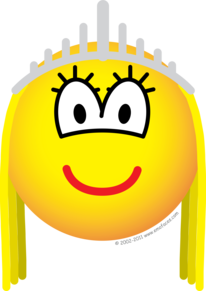 Princess emoticon