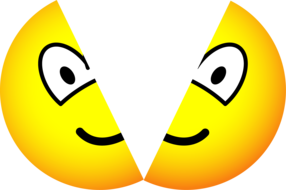 Split emoticon