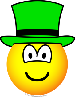 Green hat emoticon