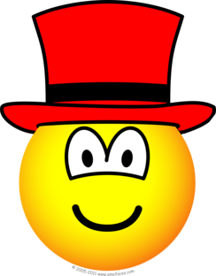 Red hat emoticon